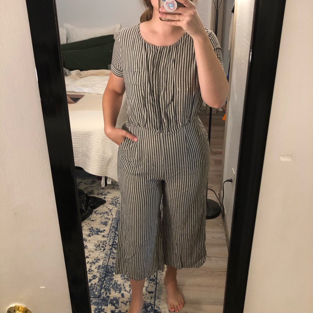 Pepper Place Stripe Jumpsuit